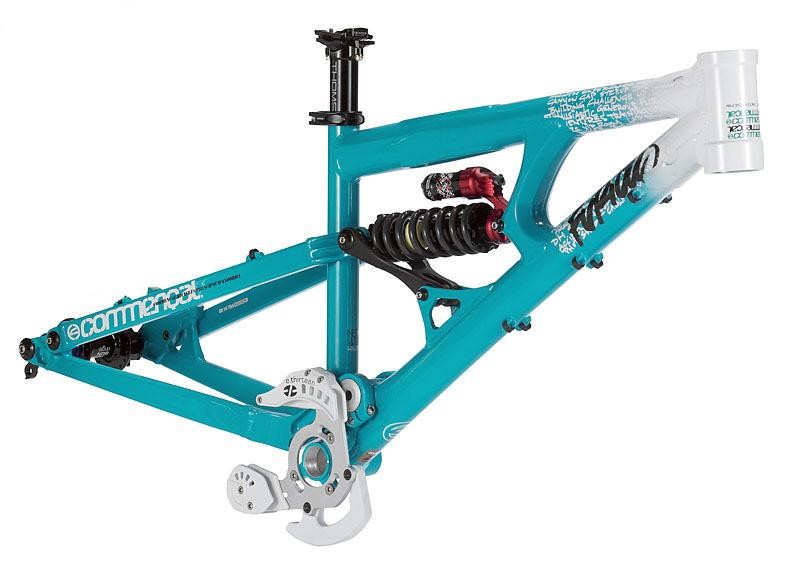 the pierced top tube. pierced tube. the pierced top tube.