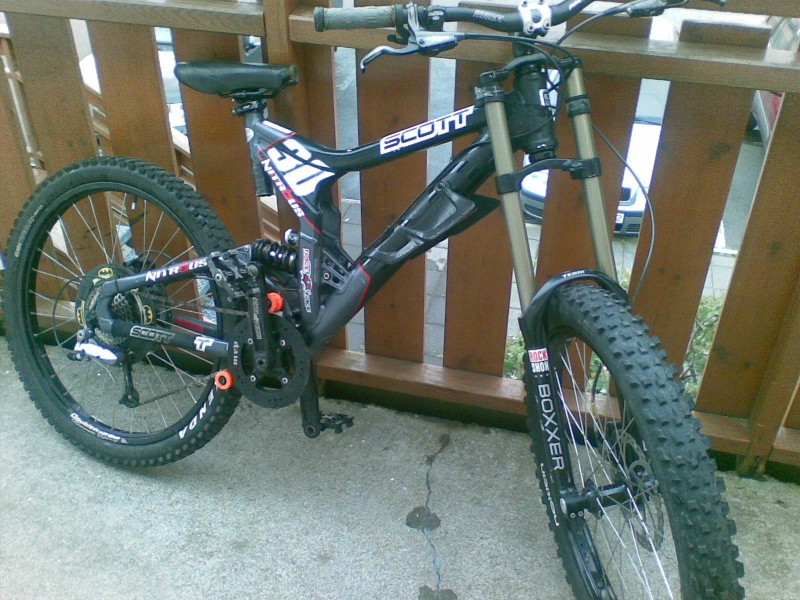 nitrous dual suspension mountain bike