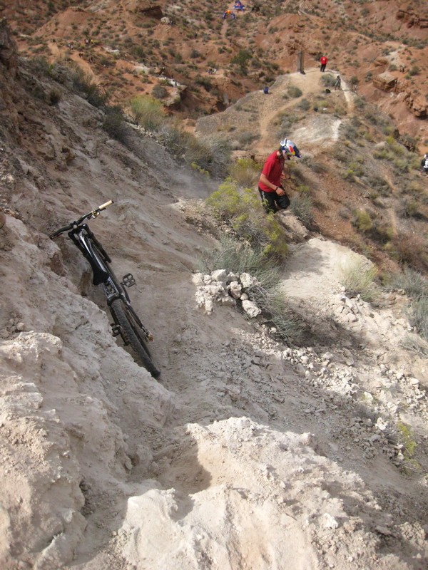 Prepping the drop
