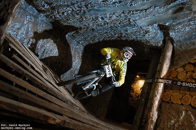 The route of Salt Downhill leads through quite flat mine corridors. In the end there is a 142-meter-ramp.