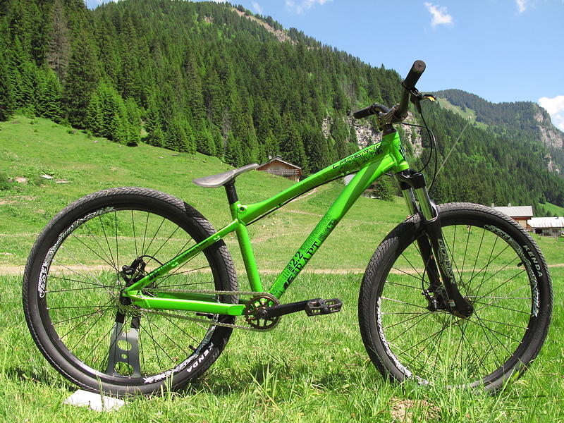 New for 2011 is the Rapt series of jump bikes. This is the 2.2