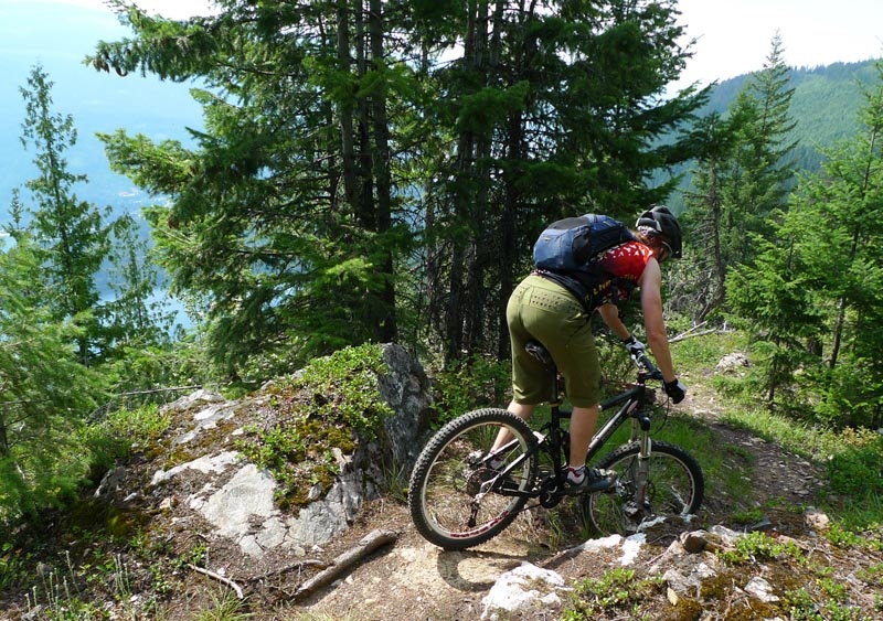 More Larch Hill Traverse Singletrack