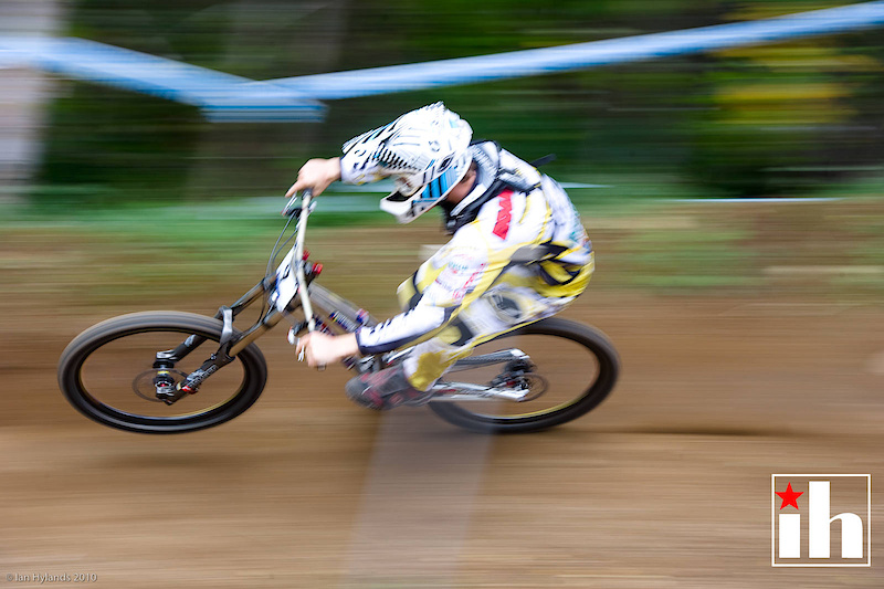 George Brannigan is a favorite in the Junior Men, this kid is fast...