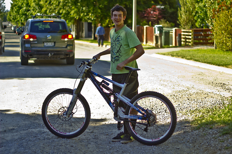 JD With his new Bergamont...