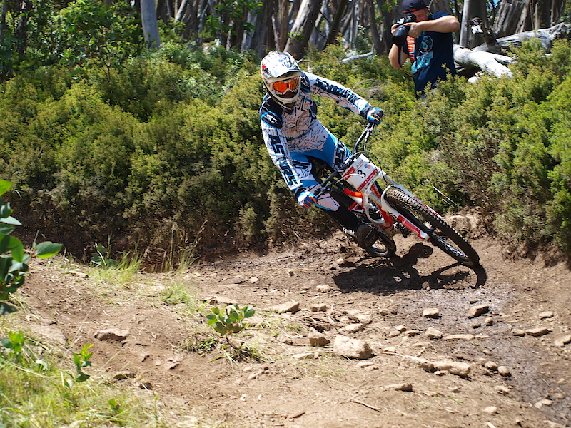 Fastest Elite seeded rider, Rhys Atkinson was a man on a mission