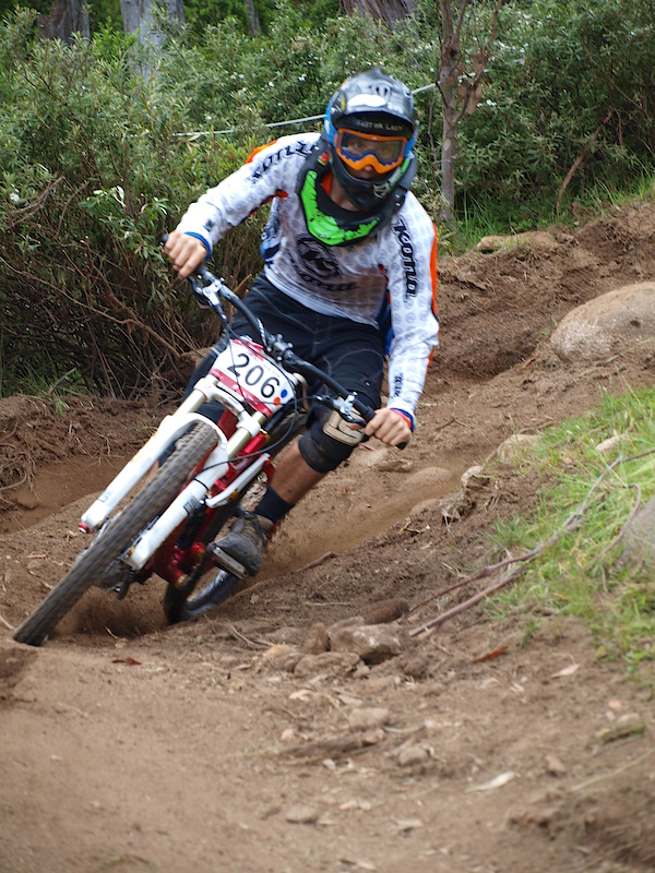 Connor Fearon pushed hard and ended 0.25 seconds off the win