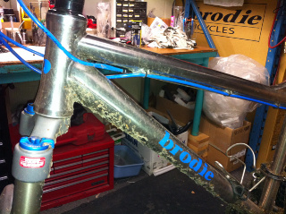 Rebuilding the Brodie Titanium AM Holeshot The Everlasting Bike