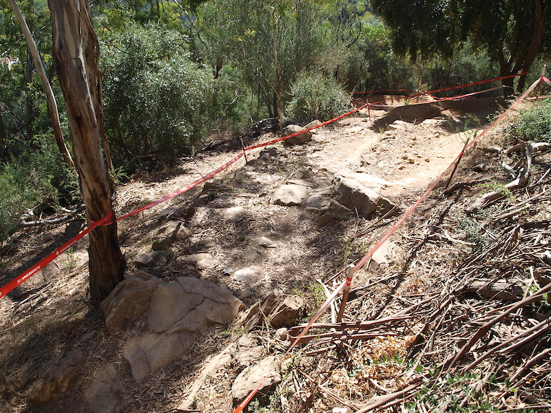 This rock double is not for the faint hearted, you must commit as the landing is rock solid, literally!