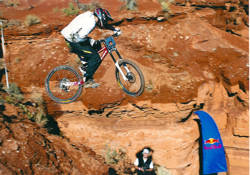 Taking Freeriding to a whole new level at events like the Red Bull Rampage in Utah.