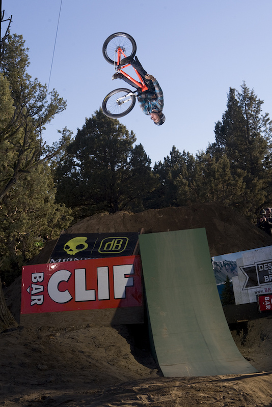 That orange bike is poppin! Not to mention the fact that Christian Wright is upside down, underground, and un-turn-downed.