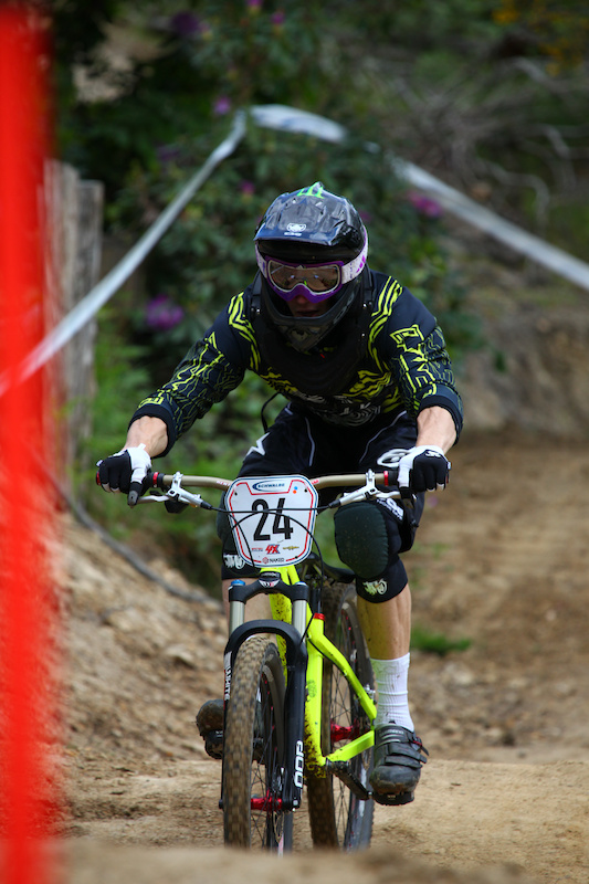 Tom Knight was on pace this weekend, flying down the track all weekend.