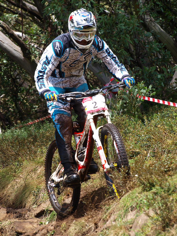 Rhys has a host of experience riding trails and conditions within Australia and Internationally. Photo: Peter Karas