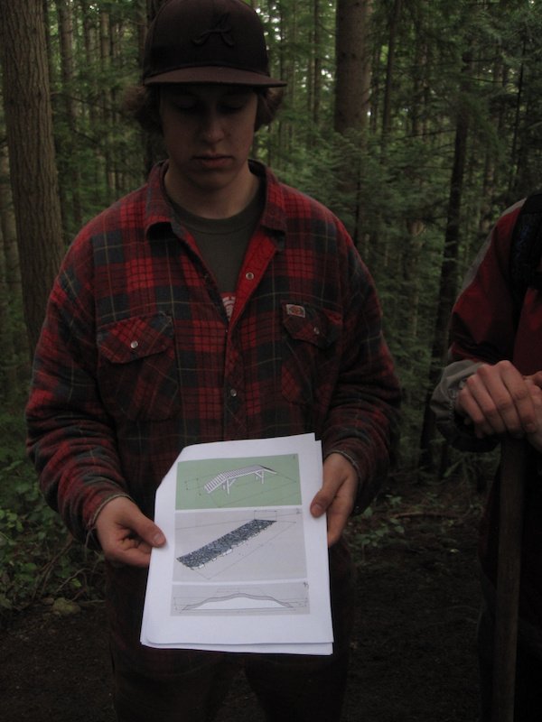 This is what we propose for our trail segment number 1...