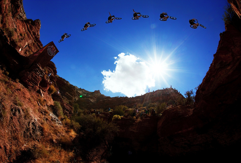 Graham Agassiz at last year's Rampage. Freerider? Mountain biker? Big mountain slopestyler? Photo: Ale Di Lullo