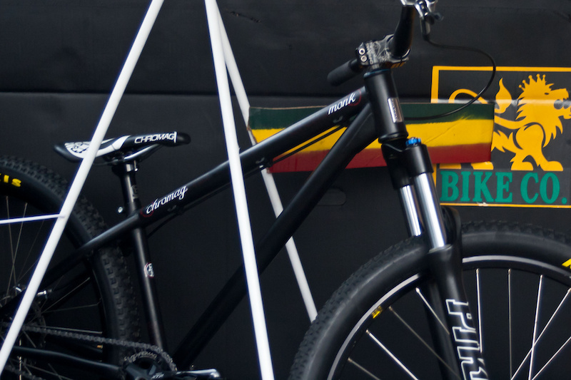 Seb Wild's brand spanking new Monk. 3rd place for the Bike Co. employee's entry.