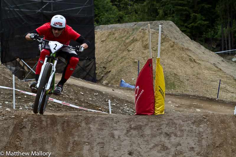 Brian Lopes, always a contender in everything he enters at Crankworx. He is probably the closest to an odds on favourite for the Dual Slalom.
