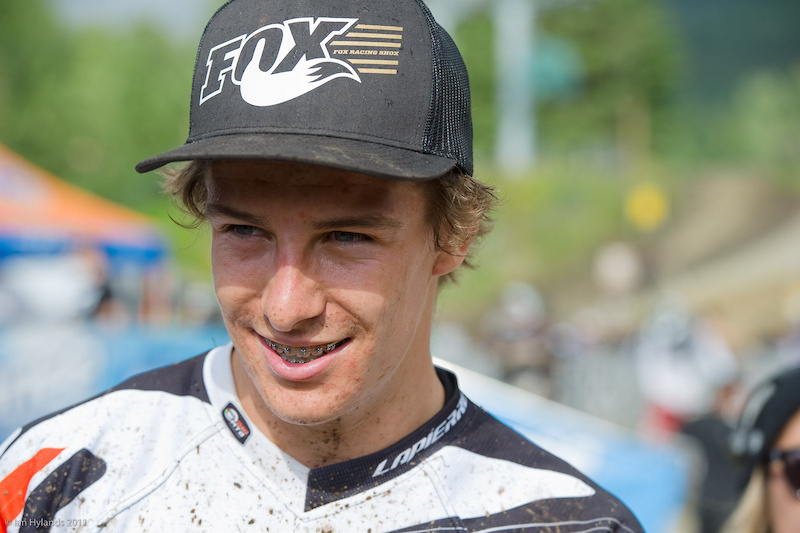 Sam Blenkinsop, Stoked about the win!