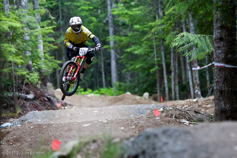 Anne Caroline Chausson winning it in the women's class.