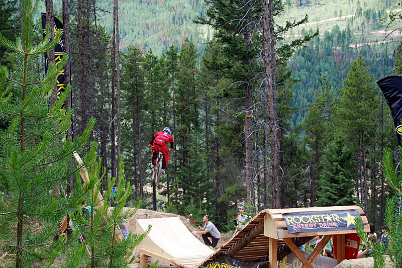 Sawyer Logan gapping the stunt, Photo Brandi Schier