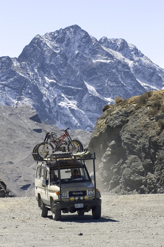 Shuttle here, shuttle there, shuttle everywhere...even in Bolivia. Photo: Lucas Kane