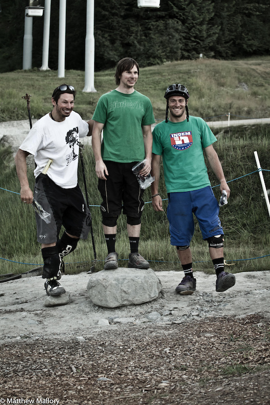 Out of everyone that came out to play these three fellas were the fastest. The final Finals podium 2nd Brandon Dyksterhouse, 1st Shane Gayton, 3rd Audric Lacour (left to right).