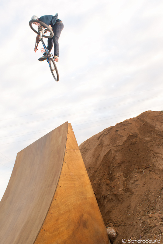 Gerard Plata with his 360 invert