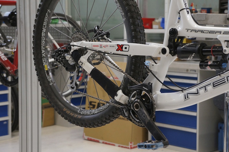 Prototype dérailleur Sram
