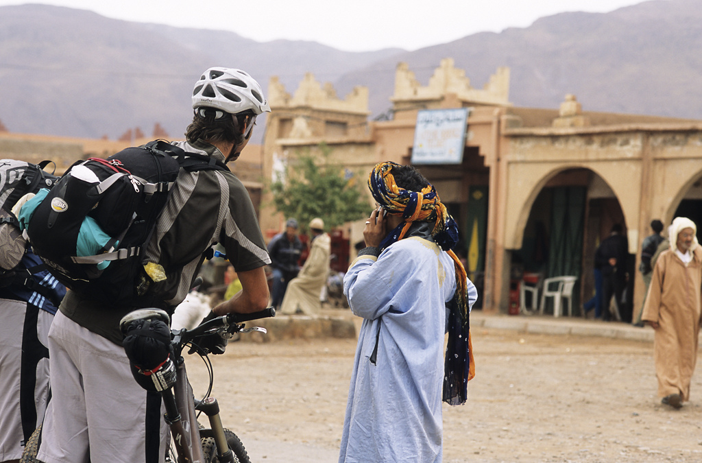 <span style='font-size:12px'>Our first night's village represented the last outstretched finger of tourism before we dived headlong into the wilds of the Atlas. It was the last time anyone tried to sell us a carpet until we got back to Marrakech a week later.</span><br><br>So, day one and my Meta 4's headtube is already showing battle scars, but now isn't the time to get precious about the paintwork on a new bike. Our bus departed two hours late, having loitered in an attempt to fill empty seats, and as we jump off at our chosen mountain pass, dusk has beaten us there. In a cloud of blue smoke the bus pulls away leaving us to our thoughts and the realization that we are alone at 2500 meters on a Moroccan hillside with nothing but our bikes and a Camelbak each. It's a realization that comes tinged with both excitement and anxiety. We set off down the track before us, frenziedly spinning the cranks to cover twenty kilometers while we still have the visibility to ride. Twenty kilometers is the distance that lies between us and a bed in the first village, Telouet. The adventure begins.