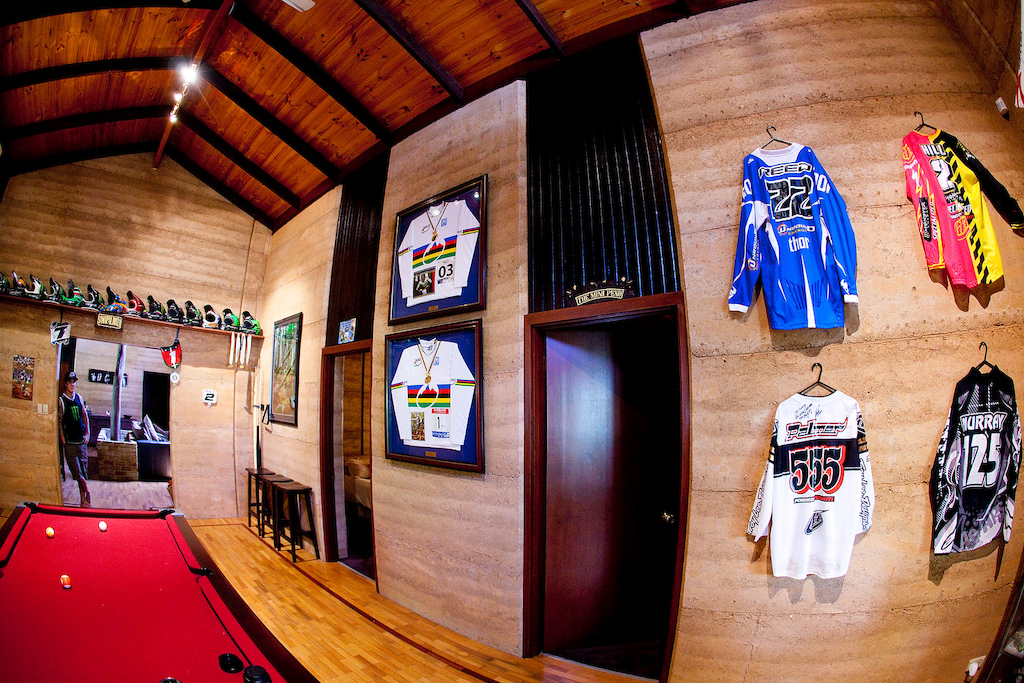 To get a closer look at these riders in their environments, Clay and Lawlor traveled all around the world multiple times. They visited Sam Hill at his home in Perth, Australia earlier this year for some filming on his local tracks and a closer look at how he lives. I remember a young Sam Hill sleeping on my floor in 2003 living the dream. Needless to say he is not sleeping on floors anymore... 