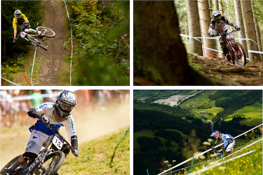 Ben Reid, Josh Bryceland, Danny Hart and Matti Lehikoinen all have parts in 3MG. You couldn't pick a better mix of diverse riders and characters. Ben Reid: Schladming 2009, Josh Bryceland: Leogang 2010, Danny Hart: Val Di Sole 2010 and Matti Lehikoinen: Leogang 2010. 