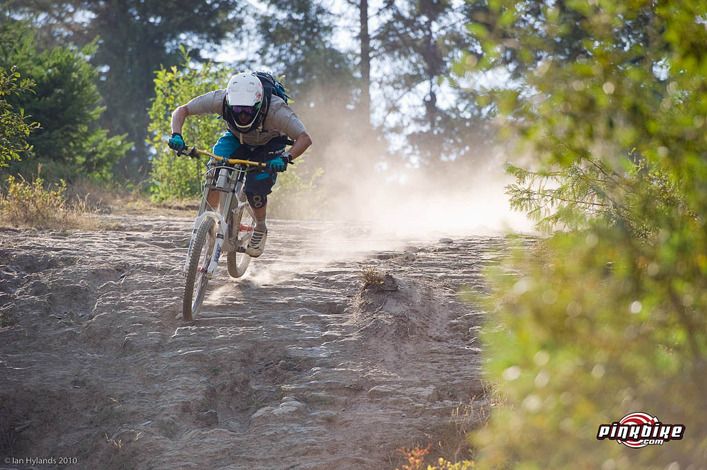 Trek's Andrew Shandro puts in the testing aboard an early 9.9 prototype well over a year ago.