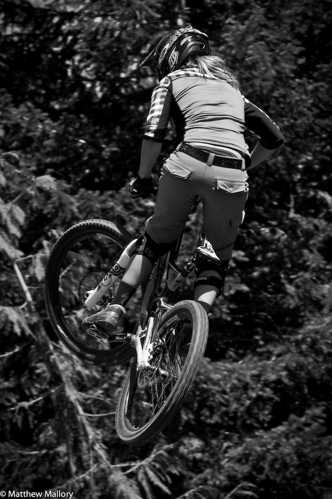 Lorraine Blancher was the only girl to come out and play with the boys at the Unofficial Whip Off World Championships