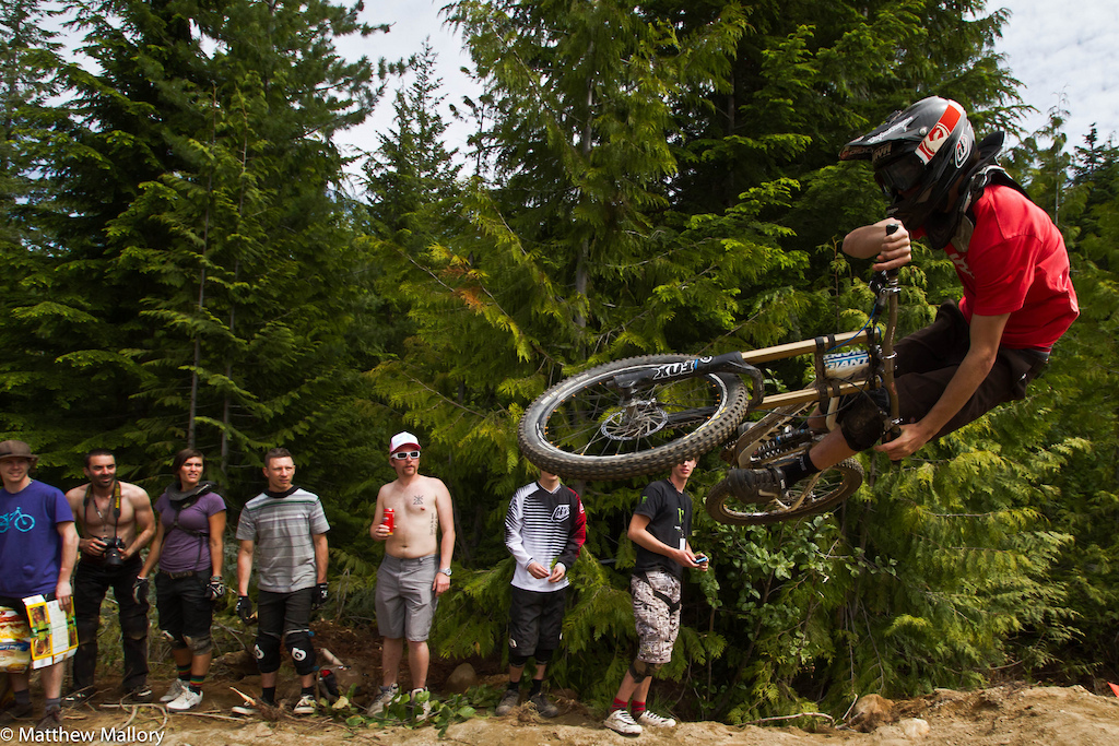 It was all about getting 'er sideways.