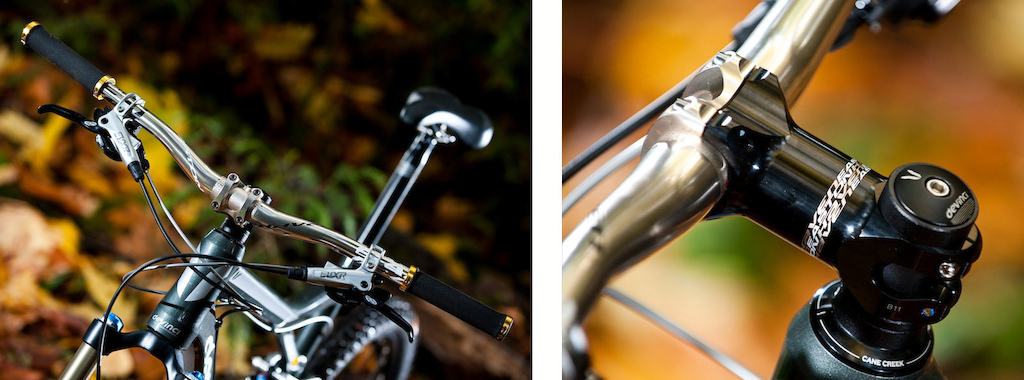 Devinci es uno de los pocos fabricantes de bicicletas reales que no especificación de un componente de la marca de la casa. El manillar, el tallo y en la tija de sillín Dixon son de la familia de Easton Haven, que ofrece un rendimiento ligero, con excelente rigidez y un estilo moderno y agresivo. A 711 mm para el bar y el vástago de 90 mm, especificaciones de Dixon es consistente a lo largo de la bicicleta para solidificar su lugar en el corazón de la rápida y eficiente de todos los segmentos de montaña.