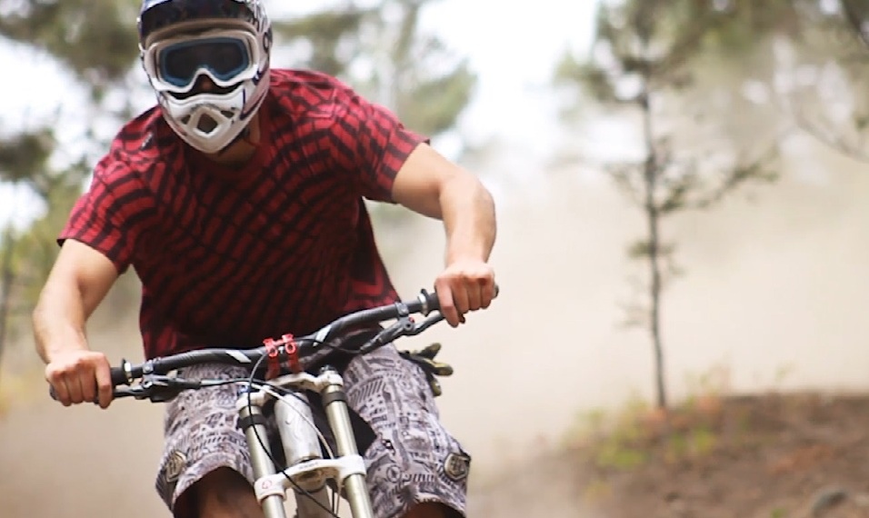 Jeremy Tenisch shredding all the surrounding mountains of Merritt B.C