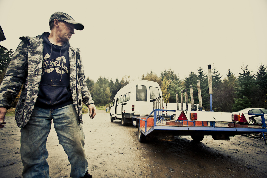Craig Hunter and his Uplift, a humble man with a vision and a deep routed relationship with Danny. Check out his bike park here www.descend-bikepark.co.uk