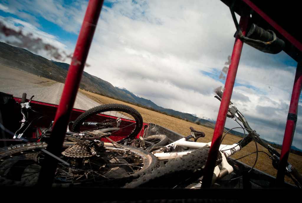Even in Patagonia you can rely on the locals for pickup truck shuttle services for a few dollars. Just ask about.