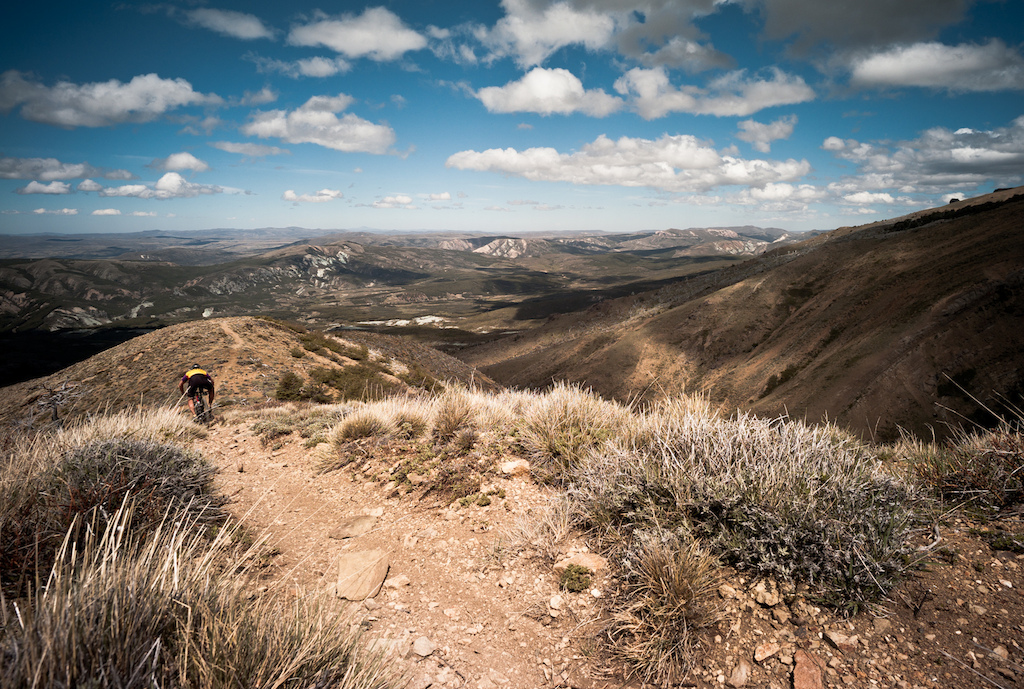 Dropping into this descent we had the whole of patagonia spread out beneath us it felt. Somewhere down there are the jeep tacks we toured a decade earlier. What were we thinking?