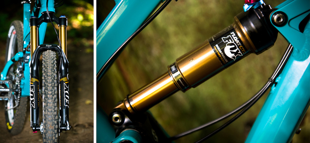 Switch Technology promises the best of uphill and downhill performance with an eccentric link that switches direction. Seem complicated? It isn't. Fox Float CTD air shocks front and rear offer a range of compression settings for those who want a firmer pedaling platform for longer climbs.