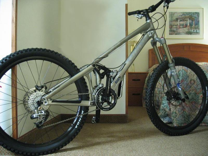 trials bike suspension